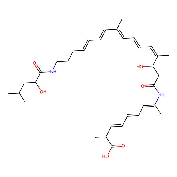 2D Structure of Dihydrobacillaene