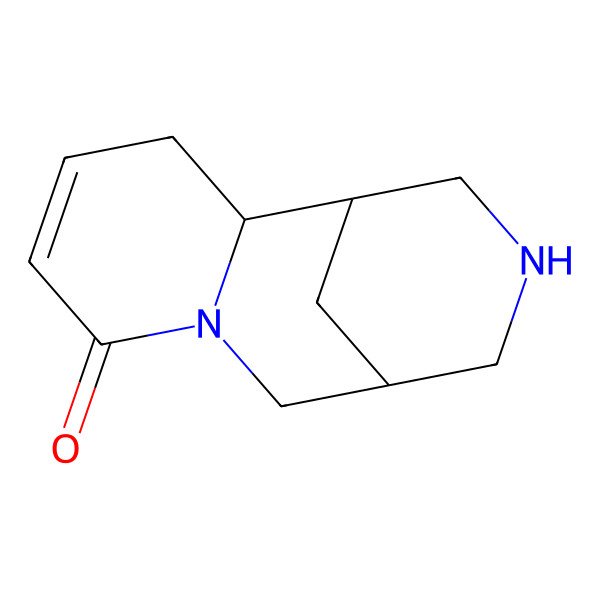2D Structure of Dihydrocytisine