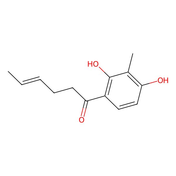 2D Structure of Dihydrodemethylsorbicillin