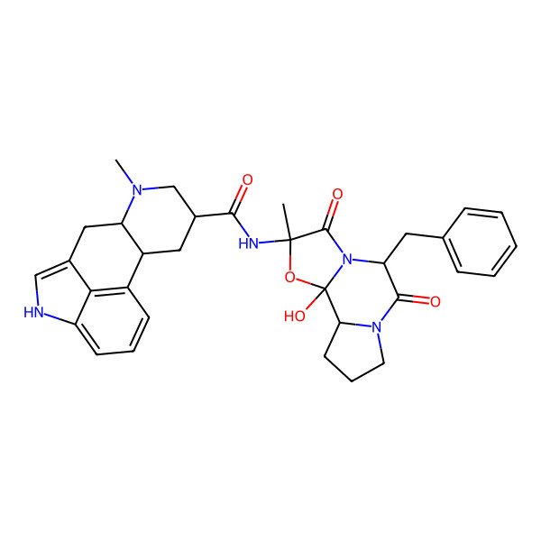 2D Structure of Dihydroergotamine