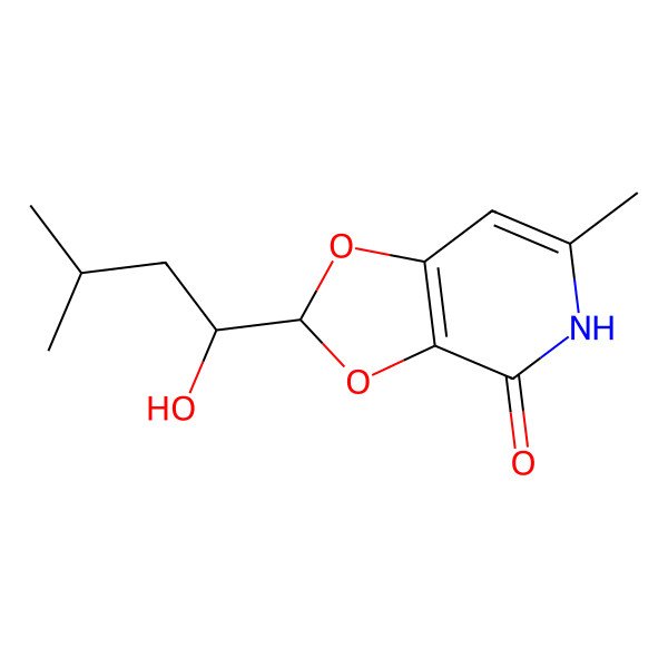 2D Structure of Dihydroisoflavipucine