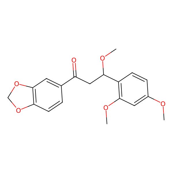 2D Structure of Dihydroisomilletenone methyl ether