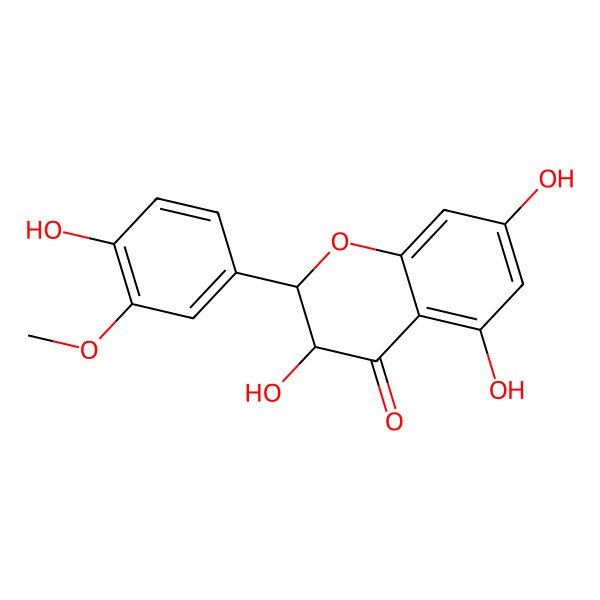 2D Structure of Dihydroisorhamnetin 2D Structure of Dihydroisorhamnetin