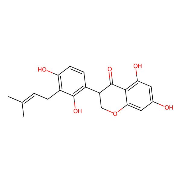 2D Structure of Dihydrolicoisoflavone 2D Structure of Dihydrolicoisoflavone