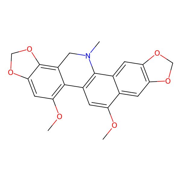 2D Structure of Dihydromacarpine