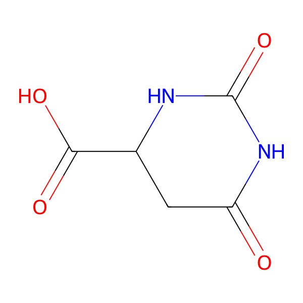 2D Structure of Dihydroorotic acid