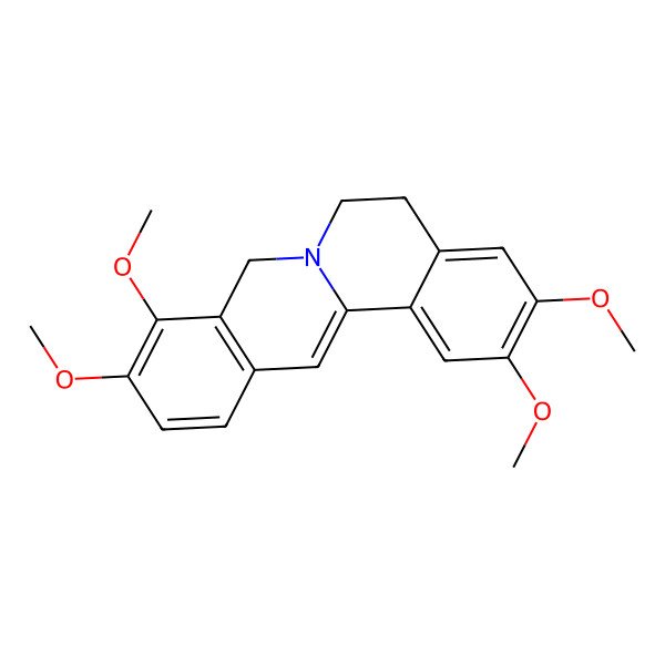 2D Structure of Dihydropalmatine