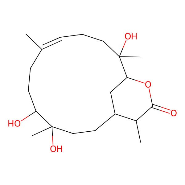 2D Structure of Dihydrosinuflexolide