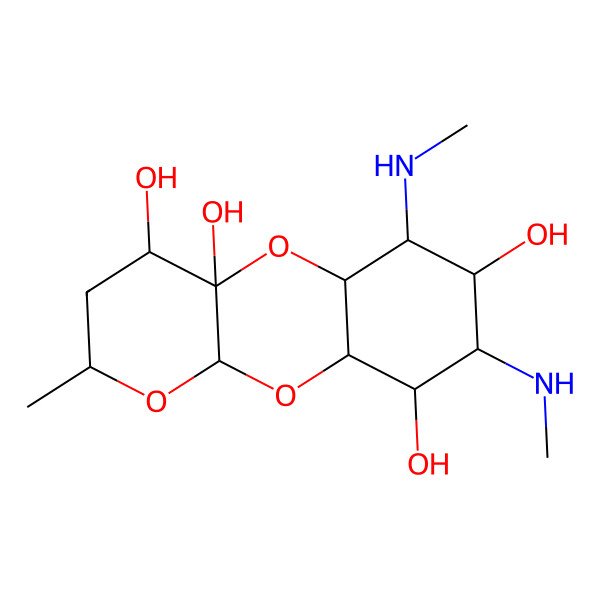 2D Structure of Dihydrospectinomycin
