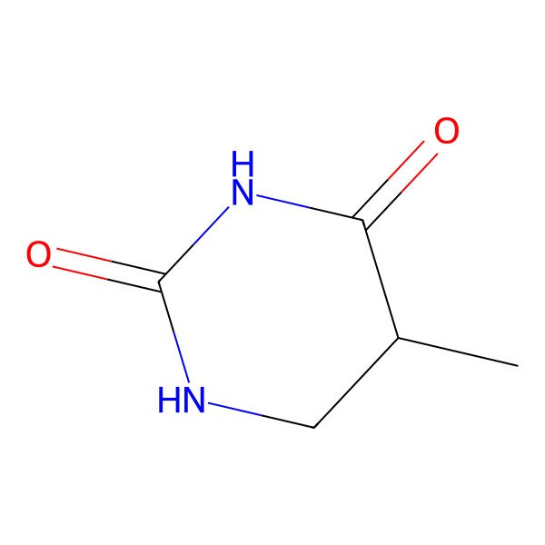 2D Structure of Dihydrothymine