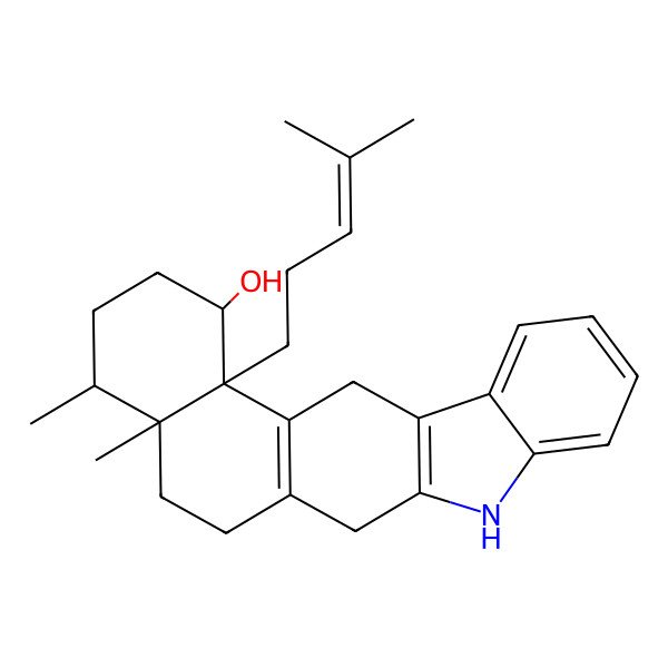 2D Structure of Dihydrotubingensin A