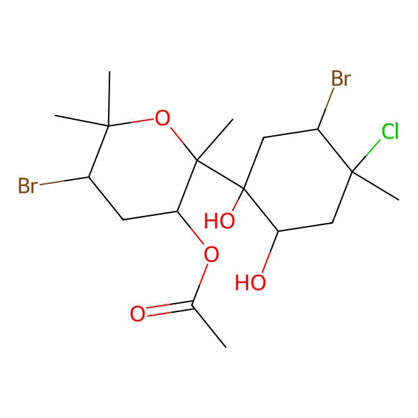 2D Structure of Dihydroxydeodactol monoacetate