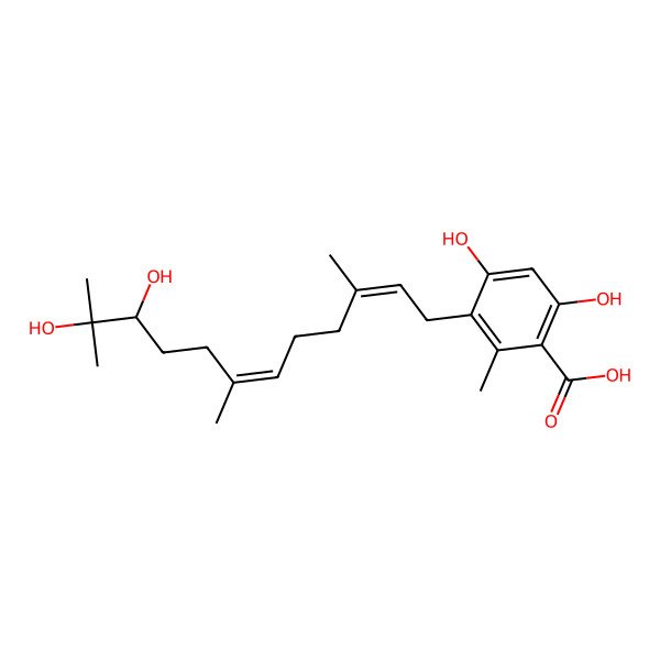 2D Structure of Dihydroxyneogrifolic acid