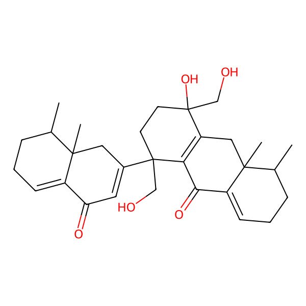 2D Structure of Diincarvilone A