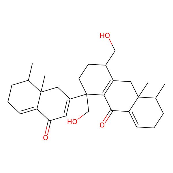 2D Structure of Diincarvilone C