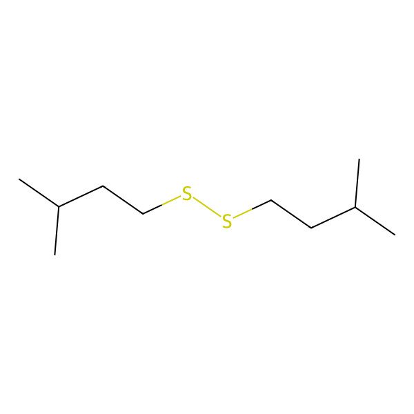 2D Structure of Diisoamyl disulfide