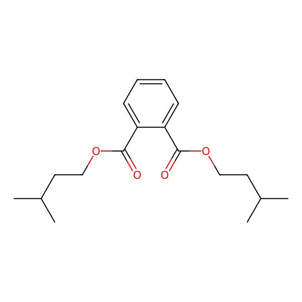 2D Structure of Diisopentyl phthalate