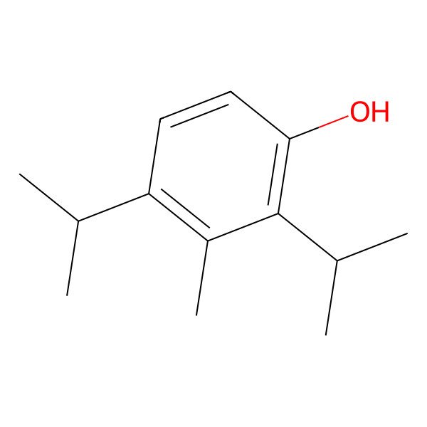 2D Structure of Diisopropyl-m-cresol 2D Structure of Diisopropyl-m-cresol
