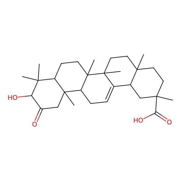 2D Structure of Dillenic acid B