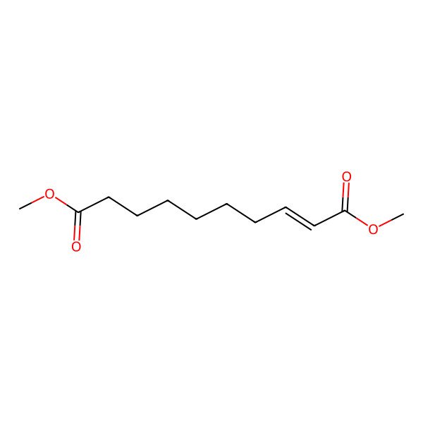 2D Structure of Dimethyl 2-decenedioate