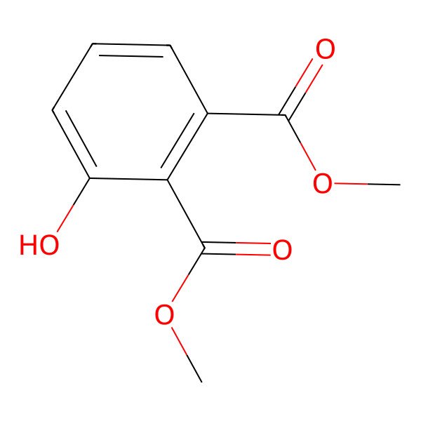 2D Structure of Dimethyl 3-hydroxyphthalate