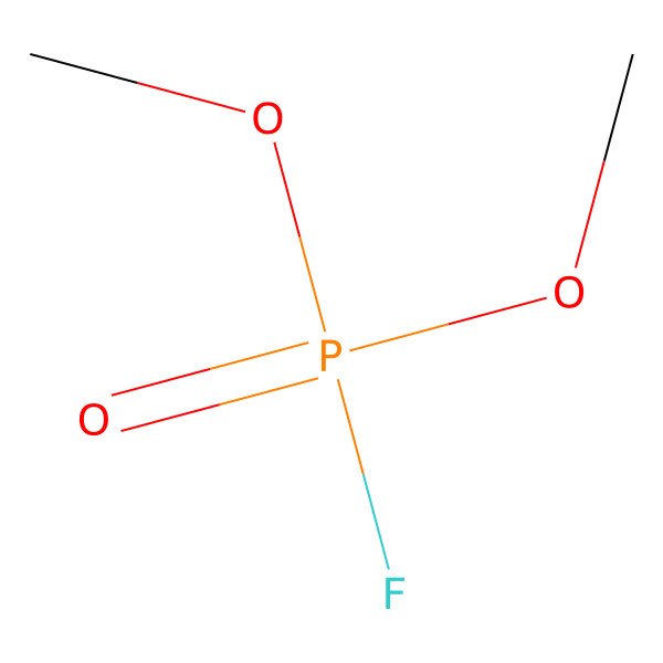 2D Structure of Dimethyl fluorophosphate