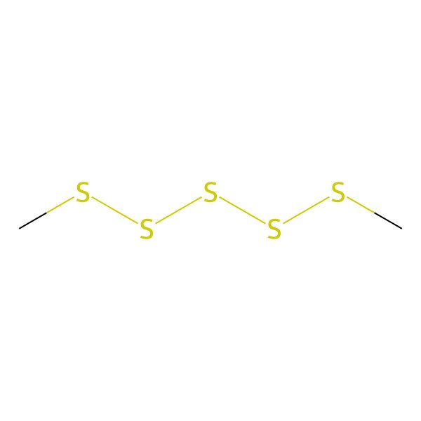 2D Structure of Dimethyl pentasulfide