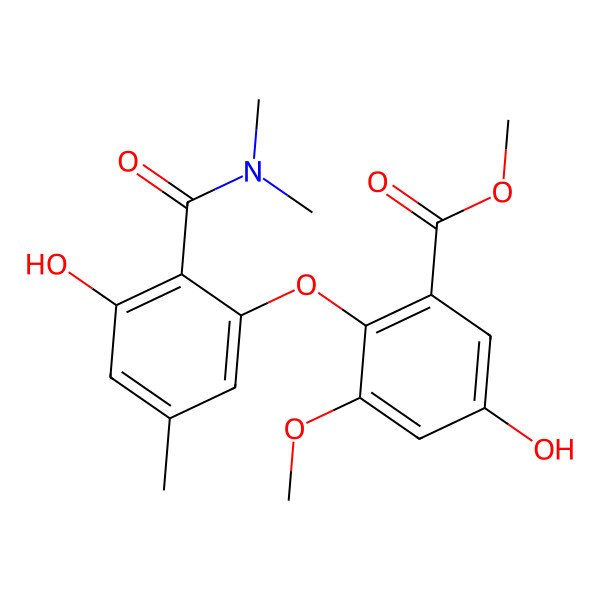 2D Structure of Dimethylamide asterrate