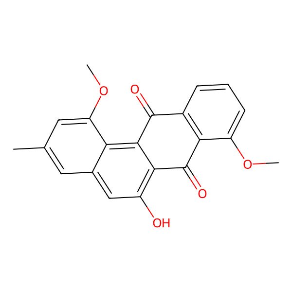 2D Structure of Dimethyldehydrorabelomycin