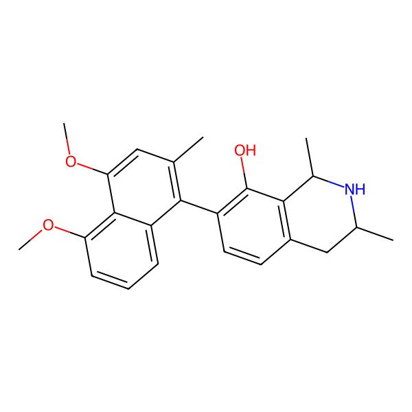 2D Structure of Dioncophyllin A