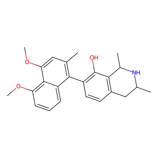 2D Structure of Dioncophyllin A 2D Structure of Dioncophyllin A