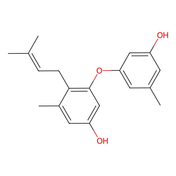 2D Structure of Diorcinol D