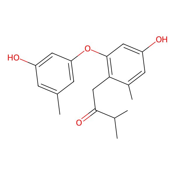 2D Structure of Diorcinol E