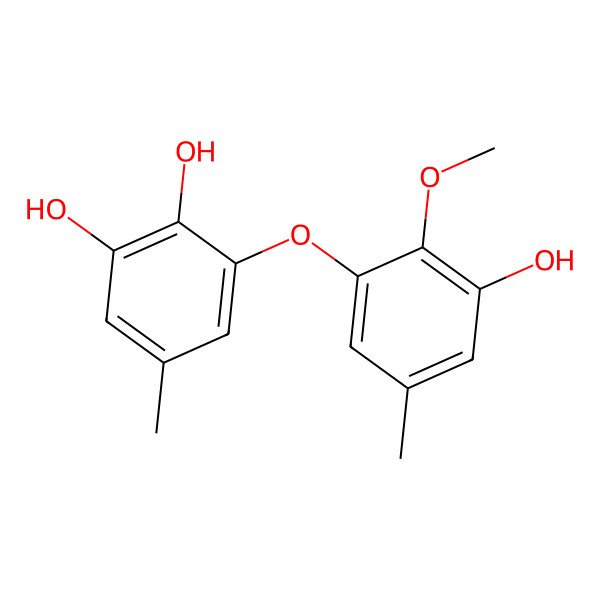 2D Structure of Diorcinol F