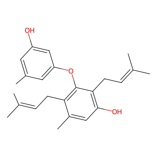 2D Structure of Diorcinol K