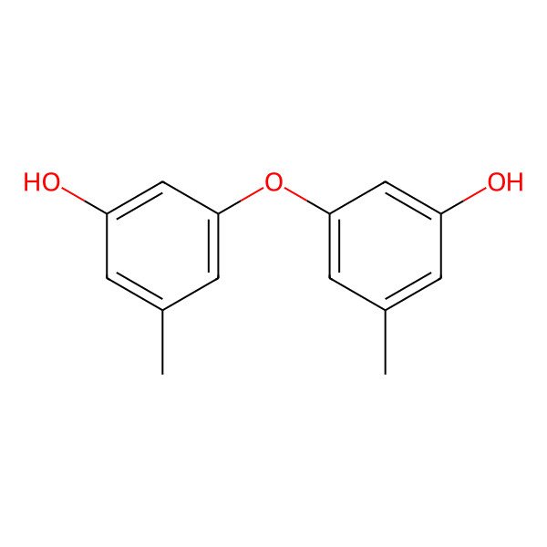 2D Structure of Diorcinol