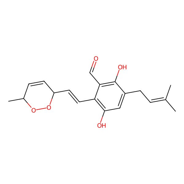 2D Structure of Dioxoauroglaucin