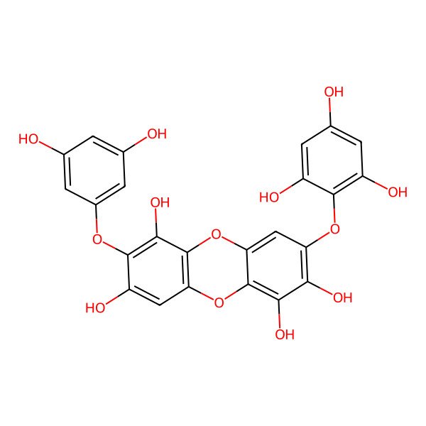 2D Structure of Diphlorethohydroxycarmalol