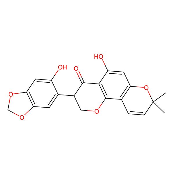 2D Structure of Discoloranone A