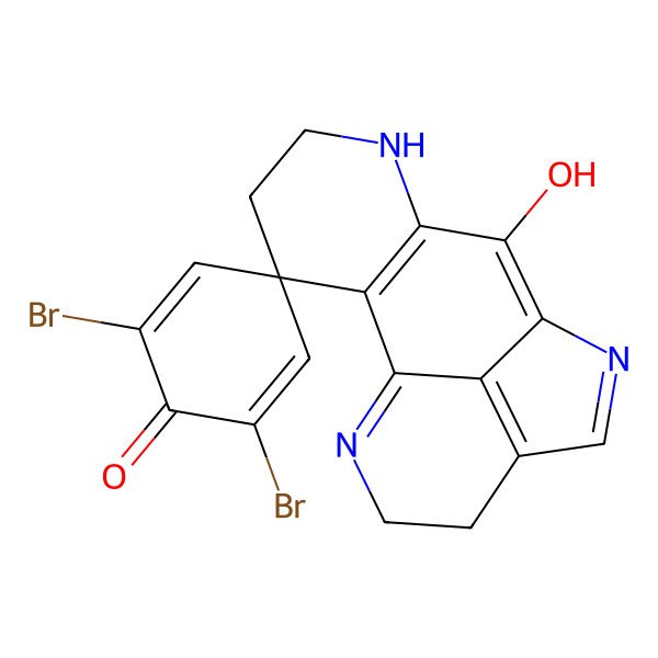 2D Structure of Discorhabdin C