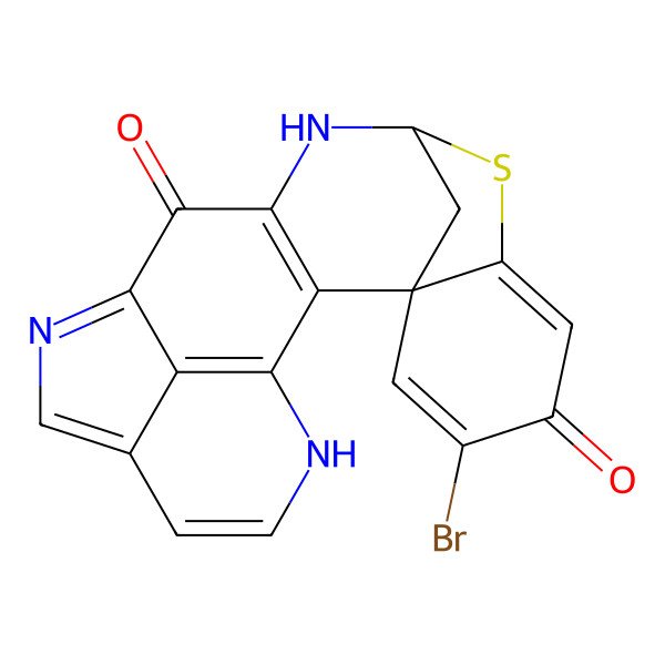 2D Structure of Discorhabdin Q