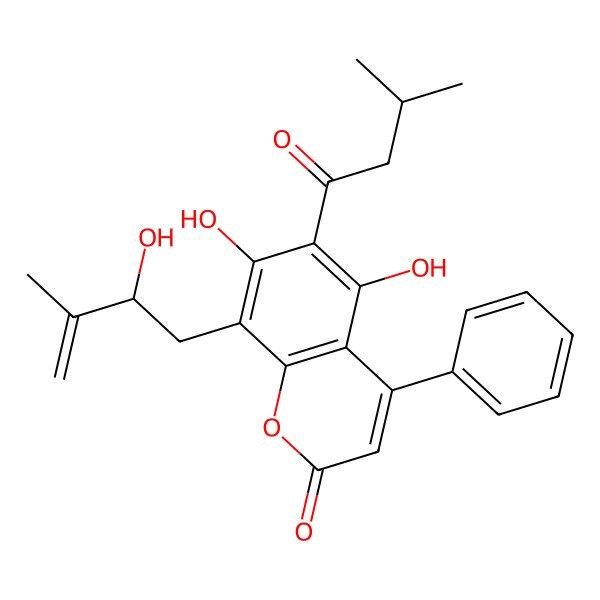 2D Structure of disparinol A