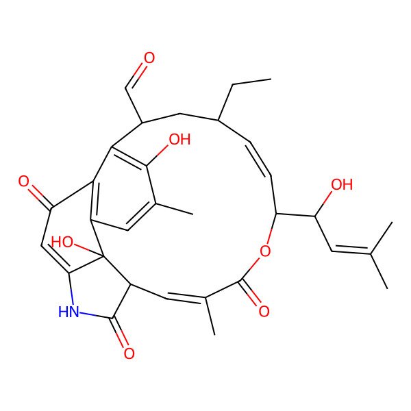 2D Structure of Divergolide D