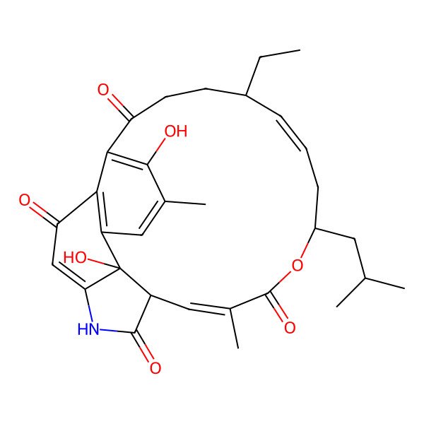 2D Structure of Divergolide T