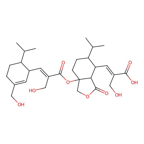 2D Structure of Divirensol F