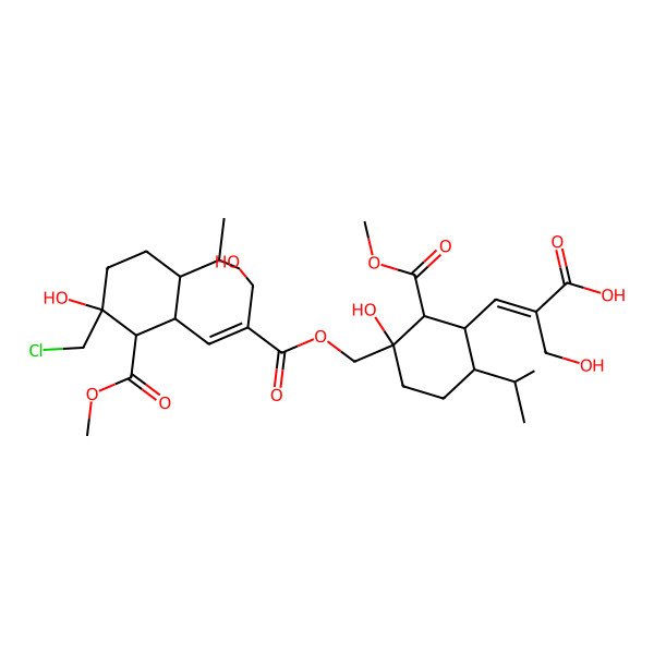 2D Structure of Divirensol H