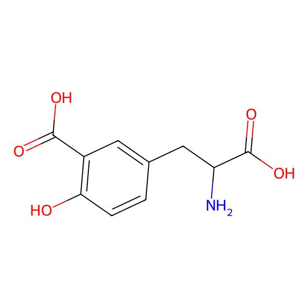 2D Structure of DL-3-Carboxytyrosine 2D Structure of DL-3-Carboxytyrosine