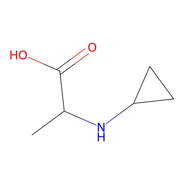 2D Structure of Dl-cyclopropylalanine
