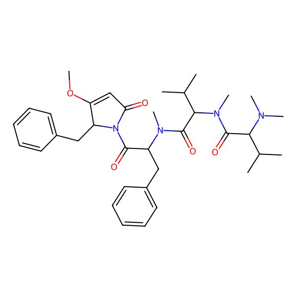 2D Structure of DL-N(Me2)Val-DL-N(Me)Val-DL-N(Me)Phe-Unk