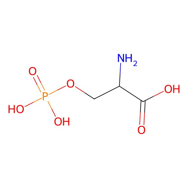 2D Structure of dl-O-Phosphoserine